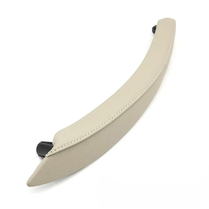 Left Right Interior Passenger Door Pull Handle Leather Outer Cover Replacement For BMW X5 X6 E70 E71 E72 2007-2014