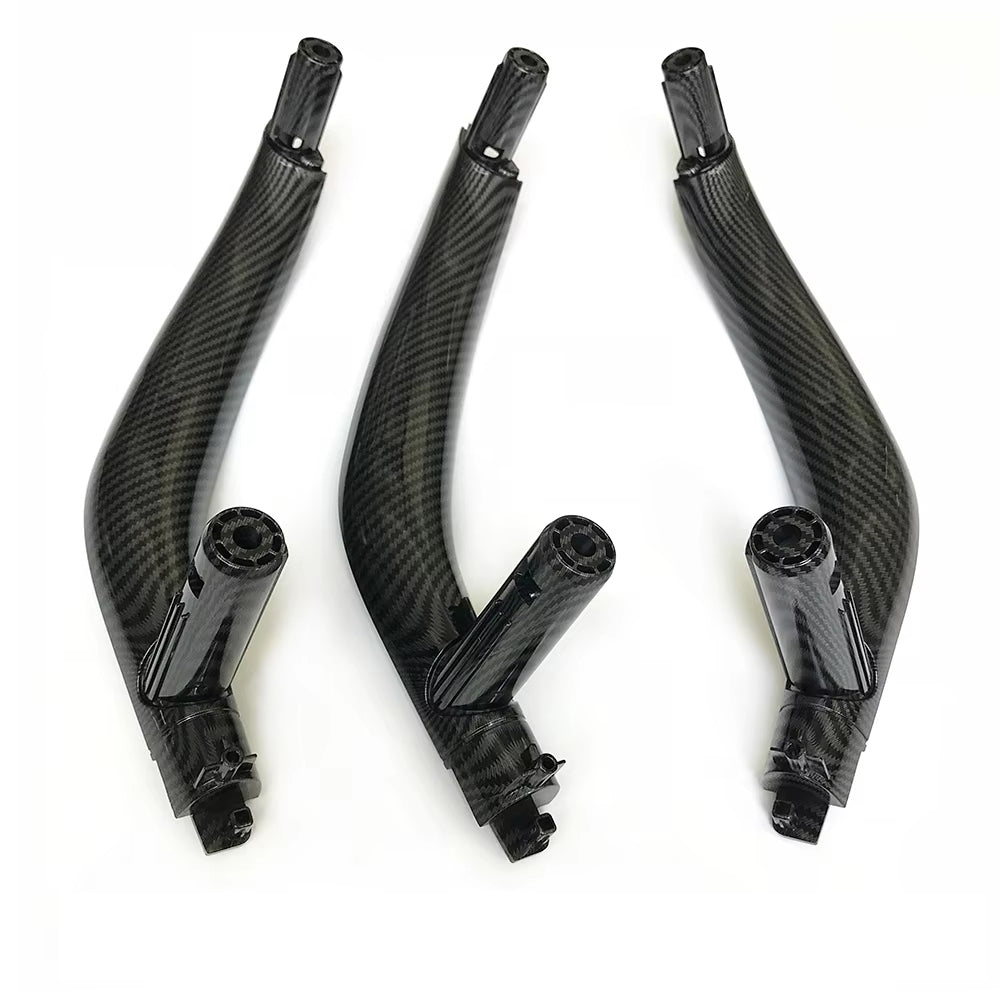 3PCS Set LHD RHD Interior Door Left Right Pull Handle Trim Cover For BMW X5 X6 F15 F16 2014-2018