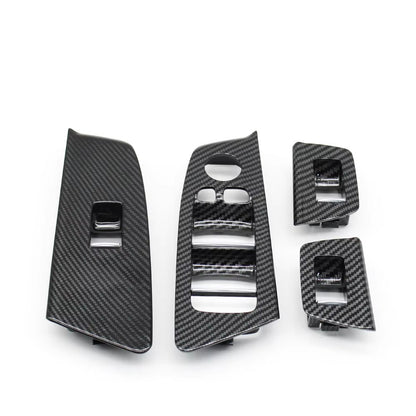 RHD Car Door Window Lifting Switch Panel Cover Trim Replacement For BMW 5 Series G30 G31 F90 525i 530i 540i 2017 2018 2019 2020