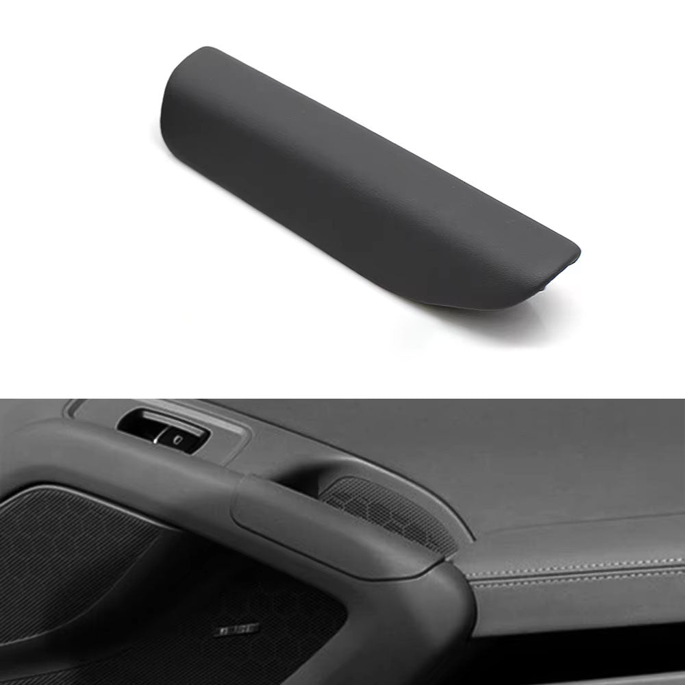 Left Right Interior Door Pull Handle Leather Outer Cover Trim For Porsche Cayman/Boxster 981 718 982 911 991