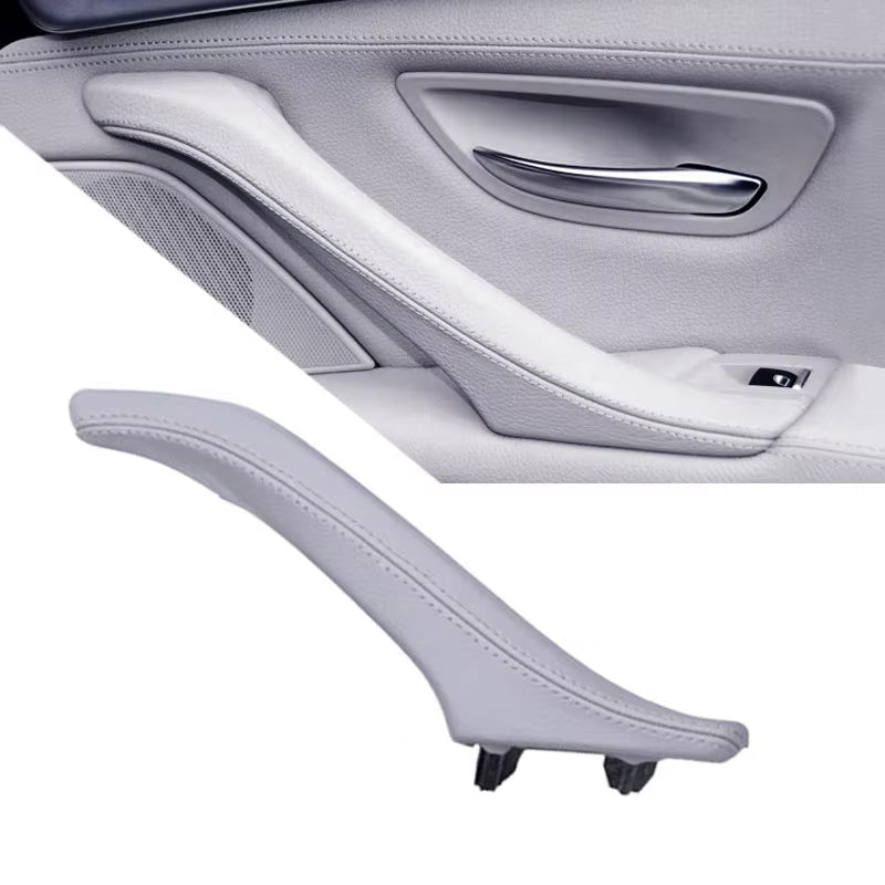 Left Right Interior Passenger Door Leather Pull Handle Assembly For BMW 5 Series F10 F11 F18 520i 523i 525i 528i 535i