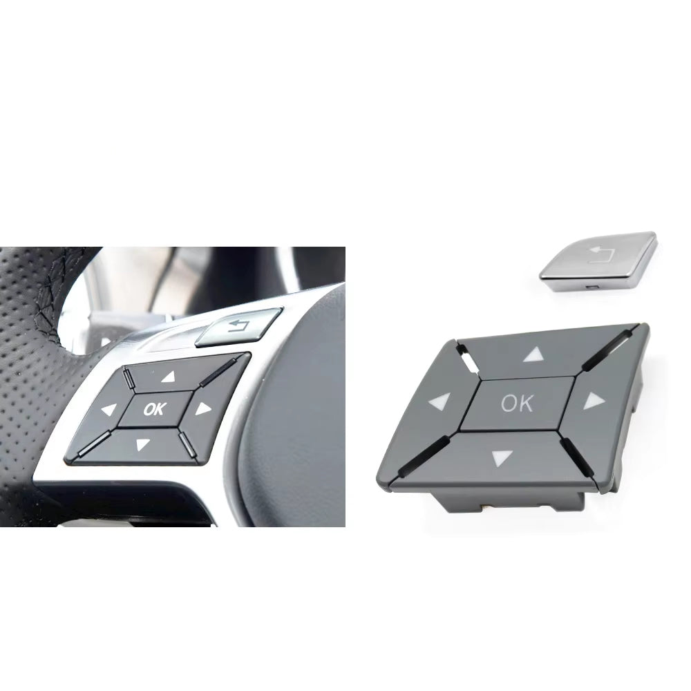 W204 Car Steering Wheel Switch Multi-functional Button For Mercedes BENZ C E A GLK Class X204 W212 W156 W246 W207 W117 W218