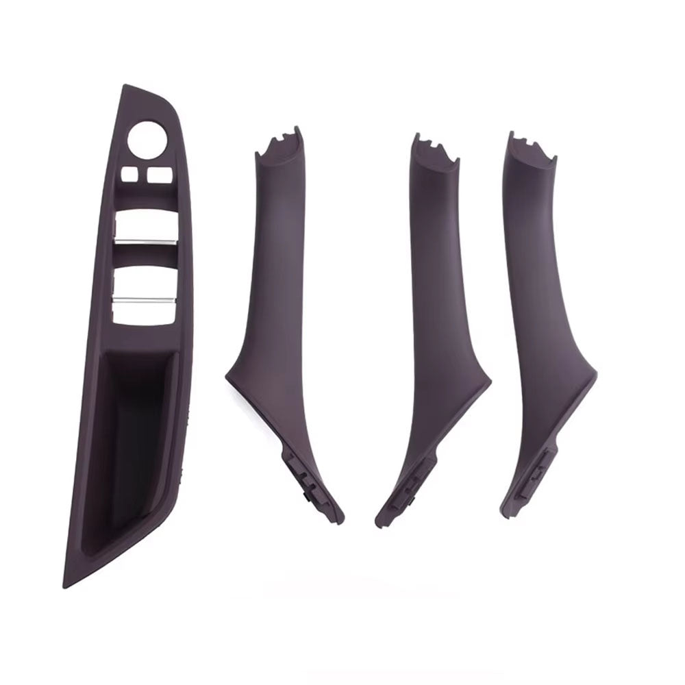 Left Hand Driver Interior Door Window Switch Panel Pull Handle Set For BMW F10 F11 F18 520 523 525 528 530