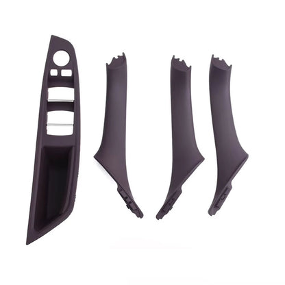 Left Hand Driver Interior Door Window Switch Panel Pull Handle Set For BMW F10 F11 F18 520 523 525 528 530