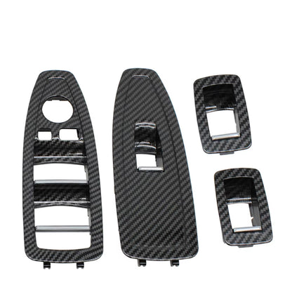 LHD RHD Car Interior Door Window Lift Switch Cover Trim For BMW 1 3 Series F20 F30 F31 F34 F35 318i 320i 330i 335i