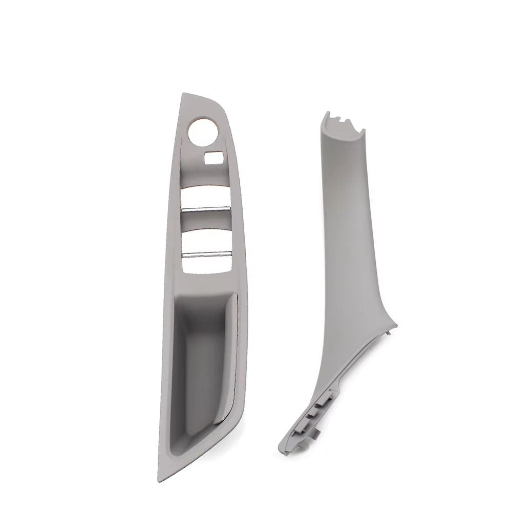 LHD Car Interior Armrest Door Handle Panel Inside Trim Cover Set For BMW 5 Series F10 F11 F18 520i 523i 525i 528i 535i