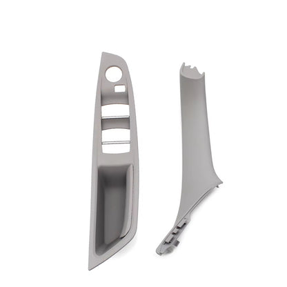 LHD Car Interior Armrest Door Handle Panel Inside Trim Cover Set For BMW 5 Series F10 F11 F18 520i 523i 525i 528i 535i