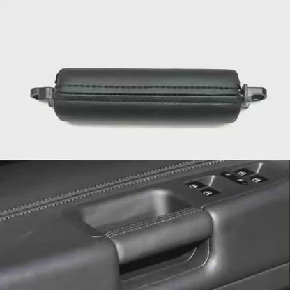 Car Interior Door Left Right Driver Leather Pull Handle For VW Volkswagen Touareg 2003 2004 2005 2006 2007 2008 2009 2010
