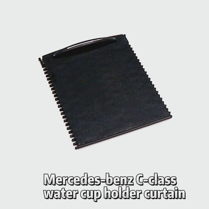 For Mercedes Benz C-Class W203 Car Center Console Sliding Shutters Cup Holder Roller Blind Cover Car-Styling 2036800123
