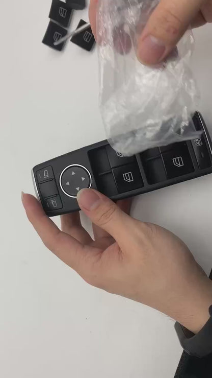 Car Window Switch Button Cover Cap For Mercedes Benz A B C E GLK GLA CLA W176 W246 W204 W212 X204 W156 W117 A2049055402