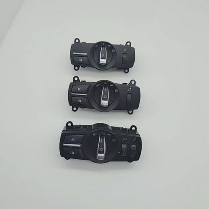Car Headlight Headlamp Switch Control Assembly For BMW 5 6 7 X3 X4 F10 F11 F06 F12 F01 F02 F07 F25 F26 61319192744,61319204067