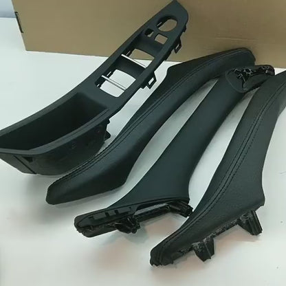 LHD 7pcs Interior Door Armrest Panel Pull Handle With Leather Outer Cover for BMW 5 Series F10 F11 F18 520 523 525 528 530 535