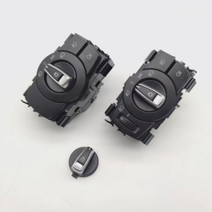 Car Headlight Switch Assembly Head Lamp Rotary Knob Button Cap For BMW 1 3 X1 Series E90 E91 E92 E93 E84 E81 E82 E87 E88