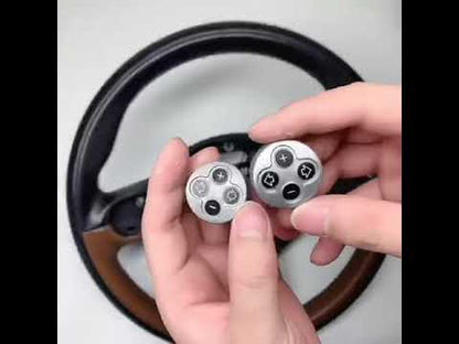 2PCS Car Steering Wheel Multifunction Cruise Control Switch Button Cover For BMW Mini Cooper Paceman R55 R56 R57 R58 R59 R60 R61
