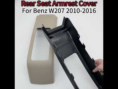 Car Rear Seat Console Cup Holder Folding Outer Cover Tray Or Blind Shutter For Benz E Class Cabriolet W207 2010-2016 E400 E550