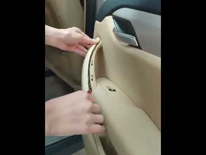 2PCS Set Car Left Right Interior Door Armrest Pull Handle Outer Cover Trim For BMW X1 E84 2010-2016