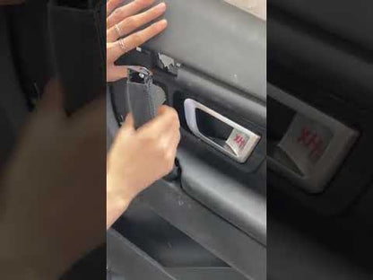 Left Right Car Interior Door Pull Handle Cover Trim Replacement for Land Rover Discovery Sport 2015-2019