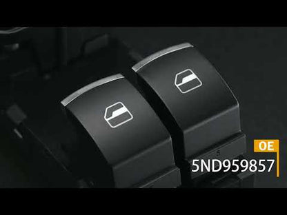 New Power Window Switch Button 5ND959857 5ND959855 for VW Touran Tiguan Passat B6 B7 CC Golf Mk5 MK6 Jetta III AMAROK