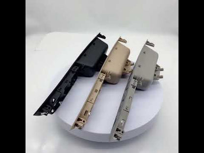 LHD RHD Car Interior Handle Inner Door Armrest Panel Pull Trim Window Switch Cover For BMW 5 Series E60 E61 2006-2010
