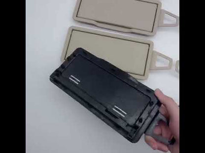 W204 X204 Car Front Sun Visor Mirror Makeup Sun Shade Cosmetic Mirror Cover For Mercedes BENZ C GLK C204 C200 C250 C260 GLK300