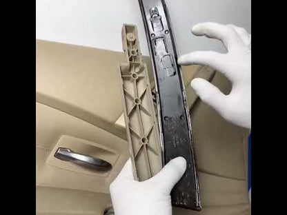 2/4PCS Car Interior Front Rear Door Left Right Grip Handle Trim Cover For BMW 5 Series M5 E60 E61 2004 2005 2006